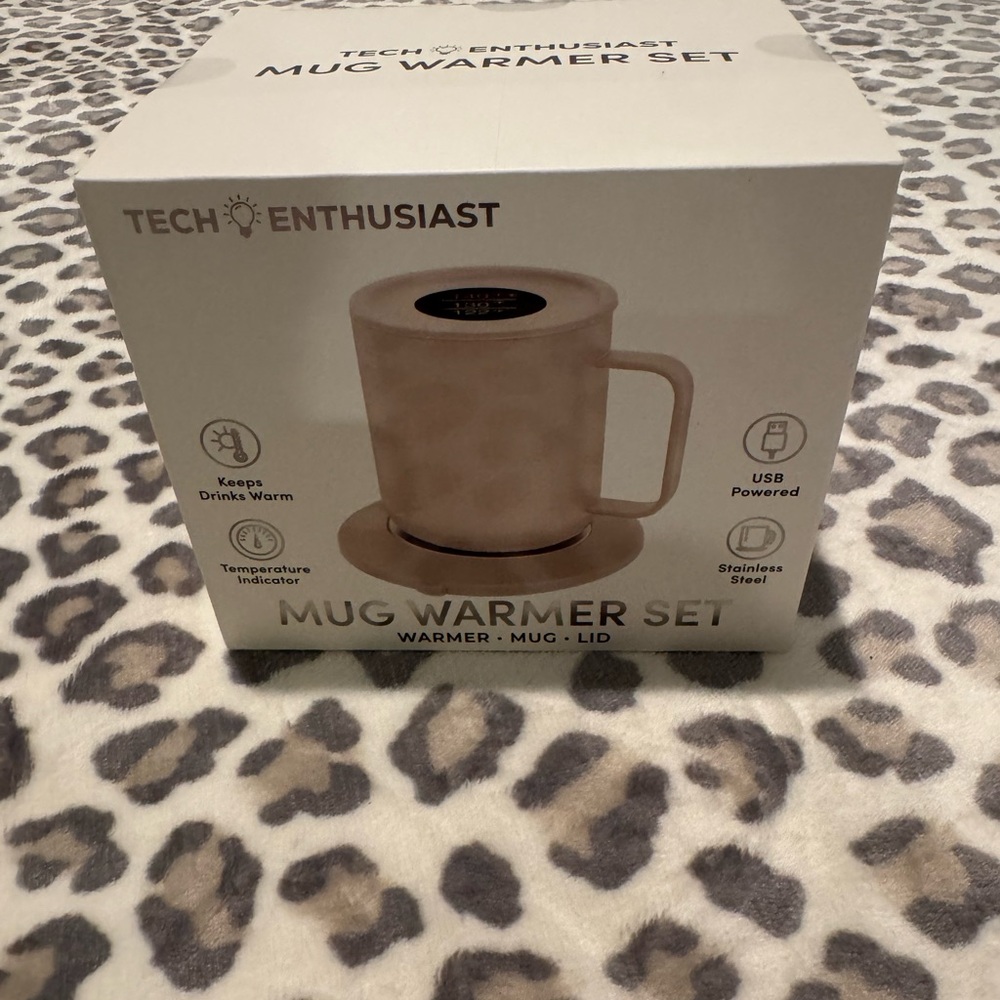 Tech Enthusiast Mug Warmer Set - White Mug & Base - Picture 2 of 5